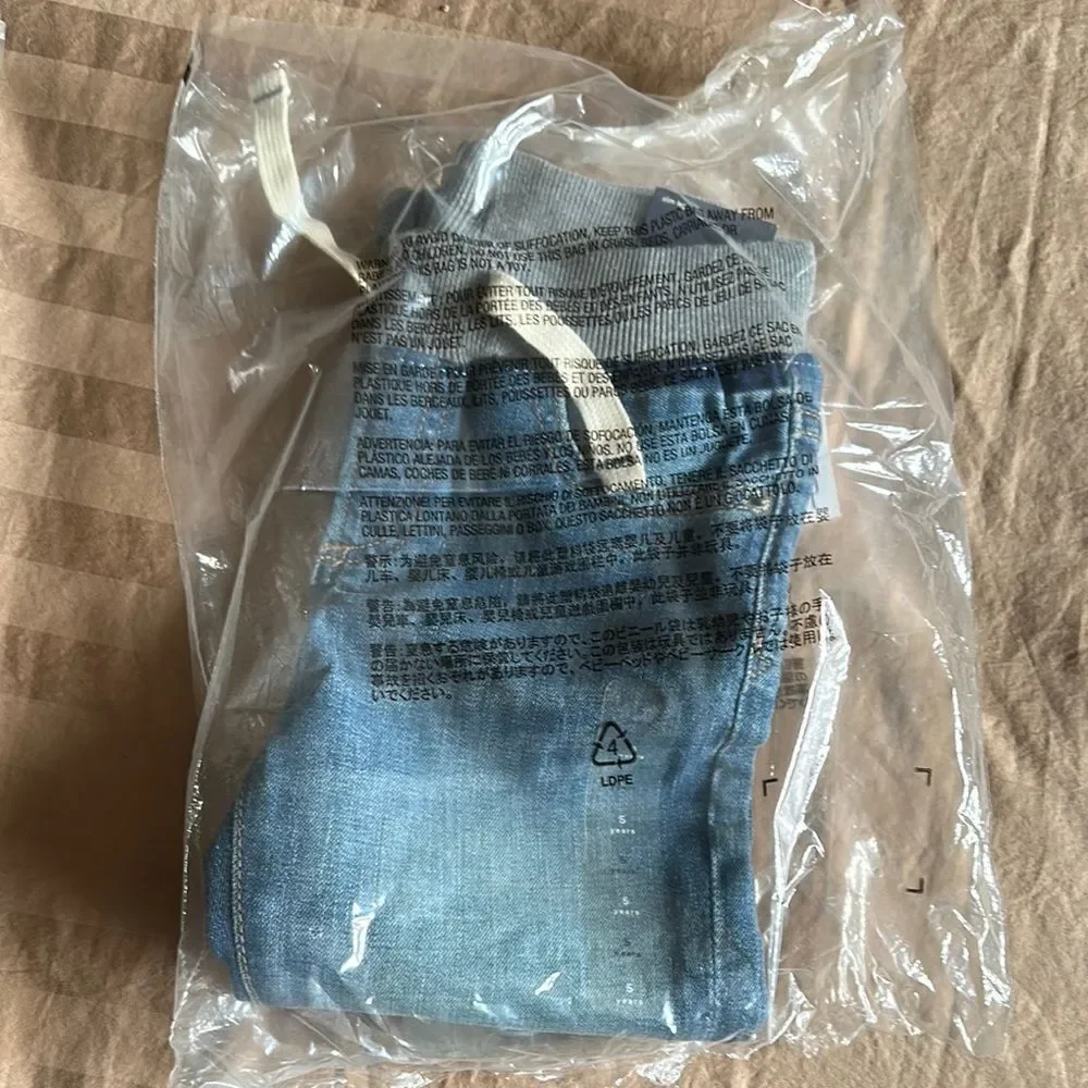 GAP Blue and Gray Relaxed Fit Jeans